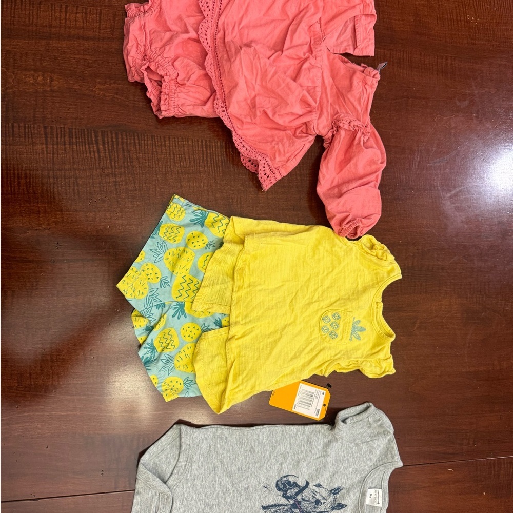 Carhartt Kids Matching Set - Pink, Yellow, Gray